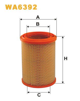 WIX FILTERS Воздушный фильтр WA6392